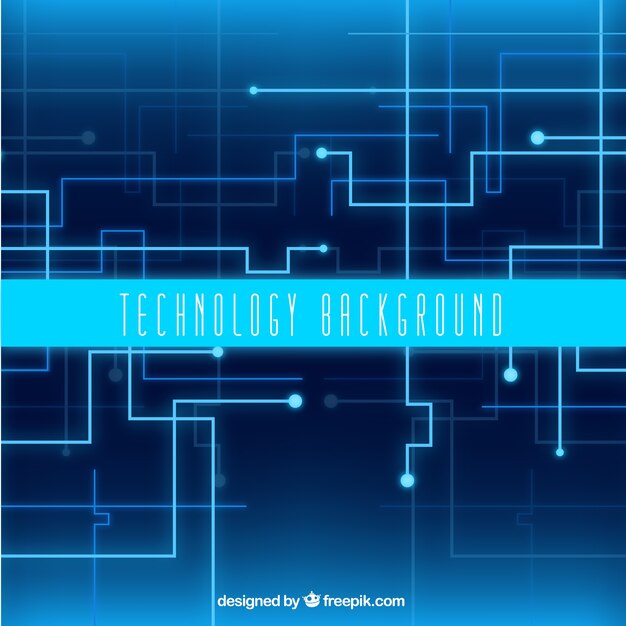 Technological circuits background