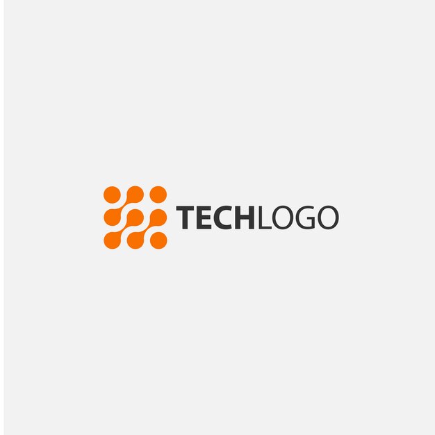 Technological logo design