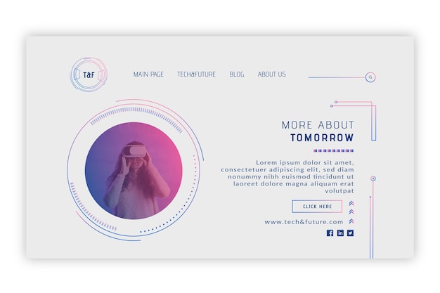 テクノロジーと将来のランディングページ