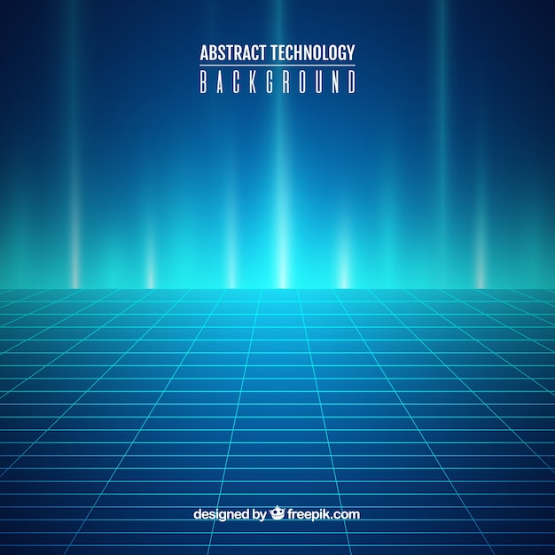 Technology background in abstract style