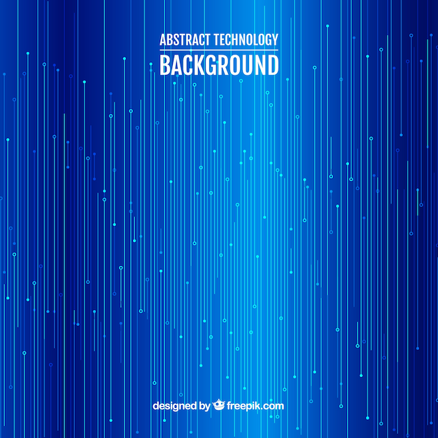 Technology background in abstract style