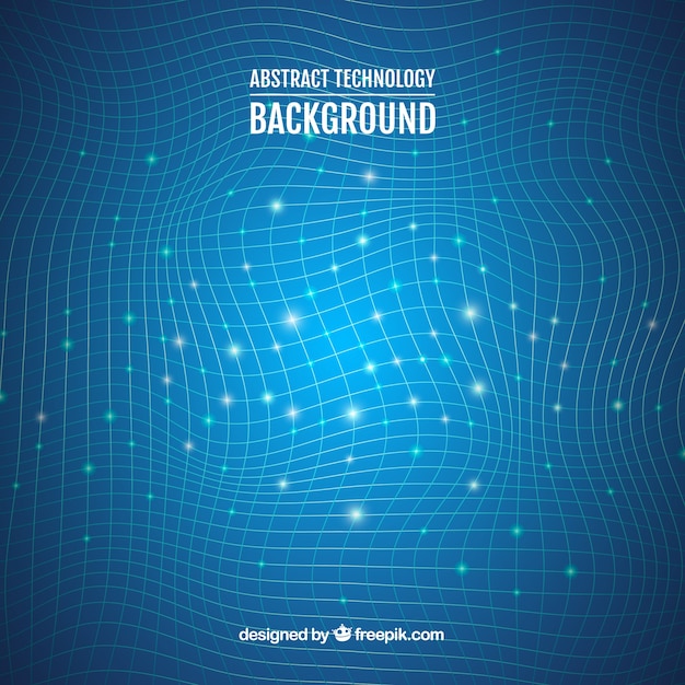 Technology background in abstract style