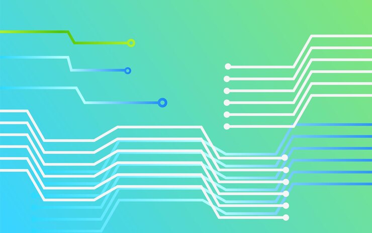 Free Vector technology background colorful design
