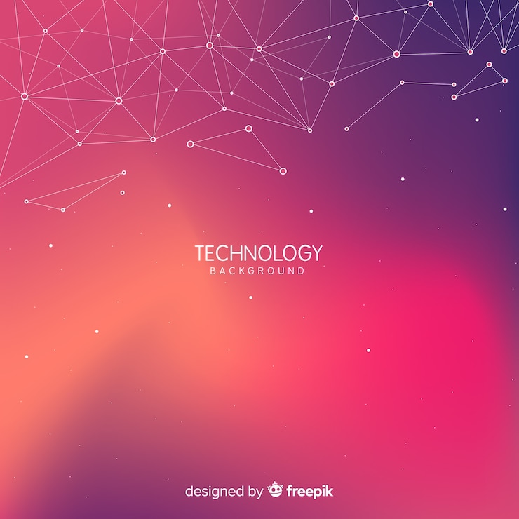Free Vector technology background