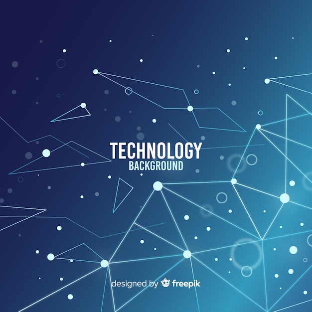 Free vector technology background