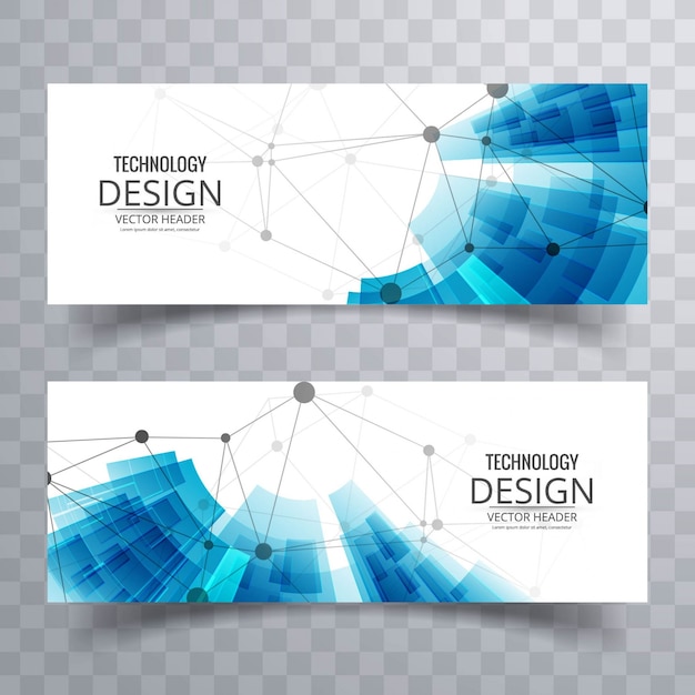 Technology banners