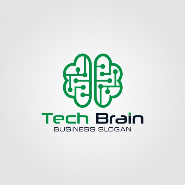 Free Technology Brain Logo Svg Dxf Eps Png Vector Svg File Free Download