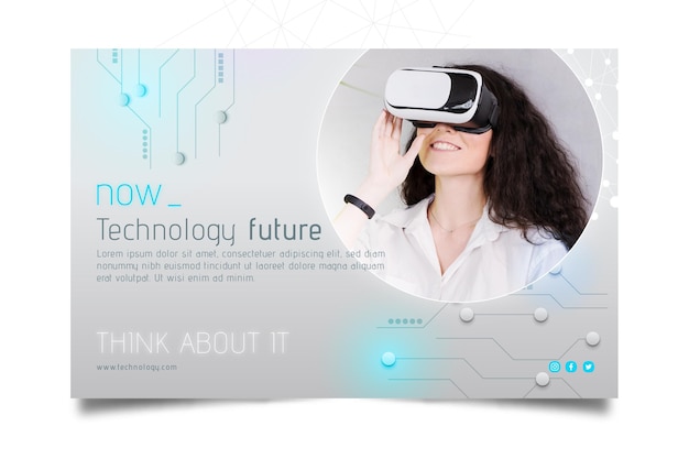 Technology & future banner