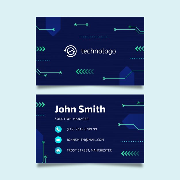 Technology and future business card