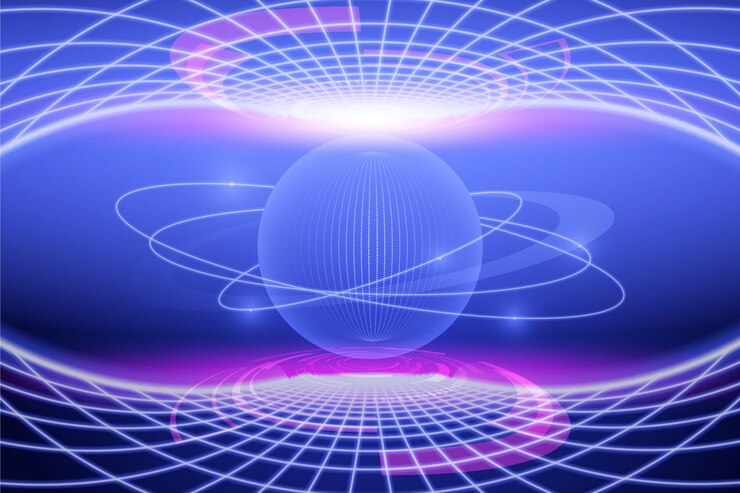 Free Vector technology futuristic background