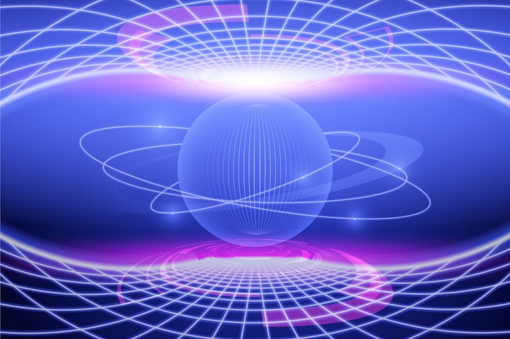 Free Vector technology futuristic background