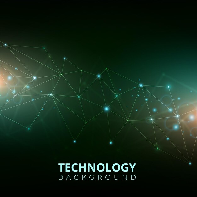 Technology gradient background