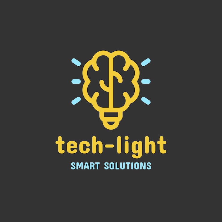 Free Vector technology logo template