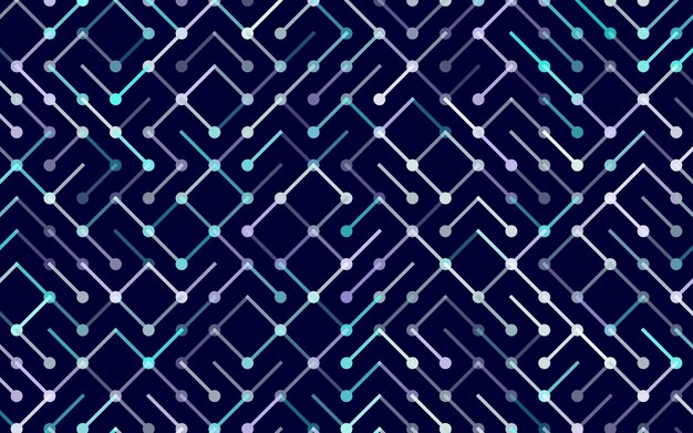 기술 벡터 원활한 패턴 배너 기하학적 줄무늬 장식 흑백 선형 배경 그림