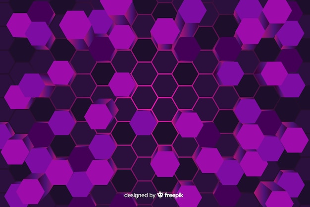 Technologycal honeycomb background