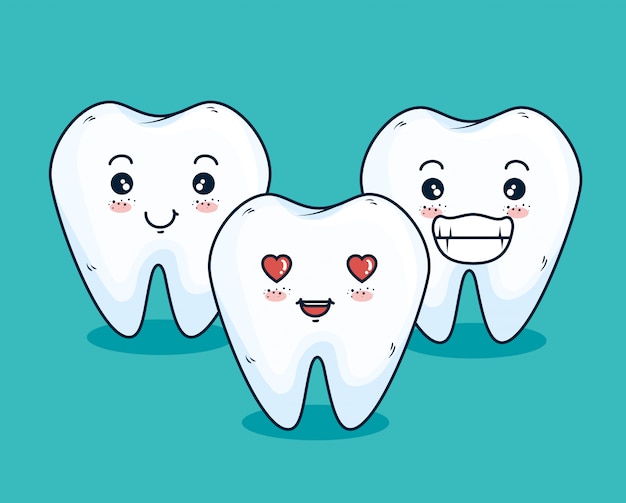 Teeth medicine treatment with dental equipment