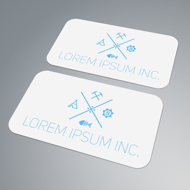 template of business card