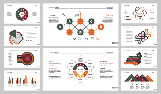 Ten Consulting Slide Templates Set