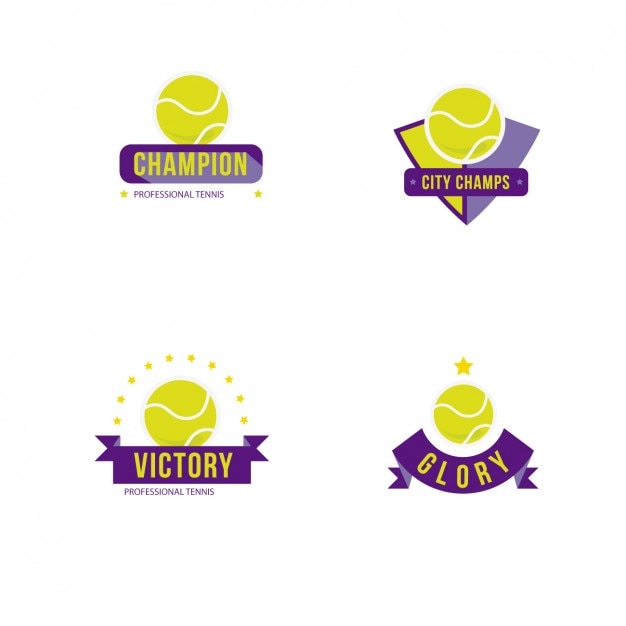 Tennis badges