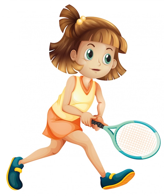 Теннисистка