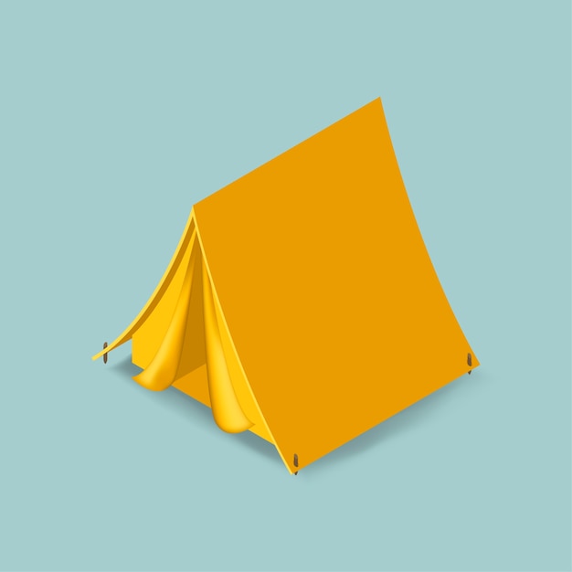 Бесплатное векторное изображение Палатка