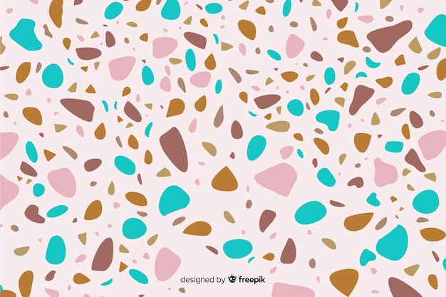 Free vector terrazzo flooring background