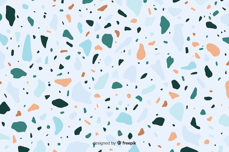Free Vector terrazzo flooring background