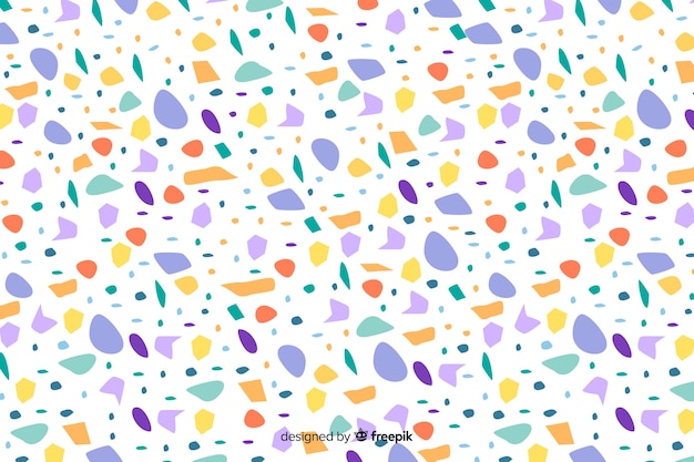 Free vector terrazzo flooring background