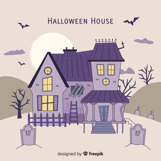 Потрясающий ручной дом с привидениями