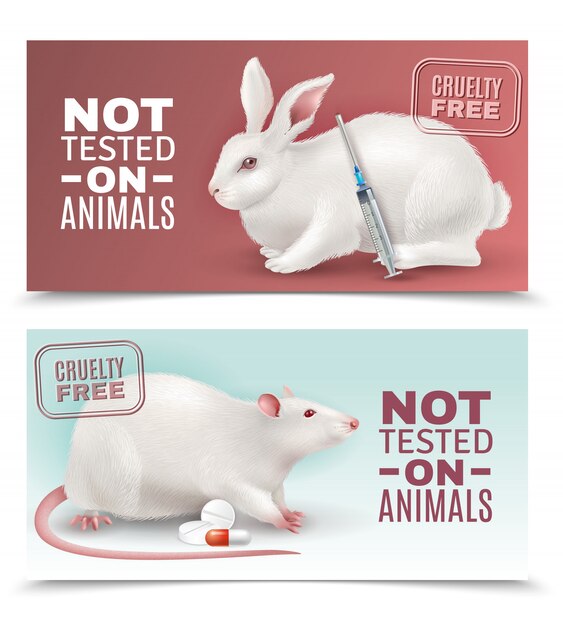 Not Tested On Animals Banners