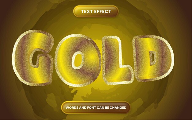 Text effect syrup with 3d gradient fluid editable text style