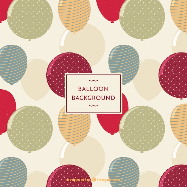 Texture balloons background to celebrate