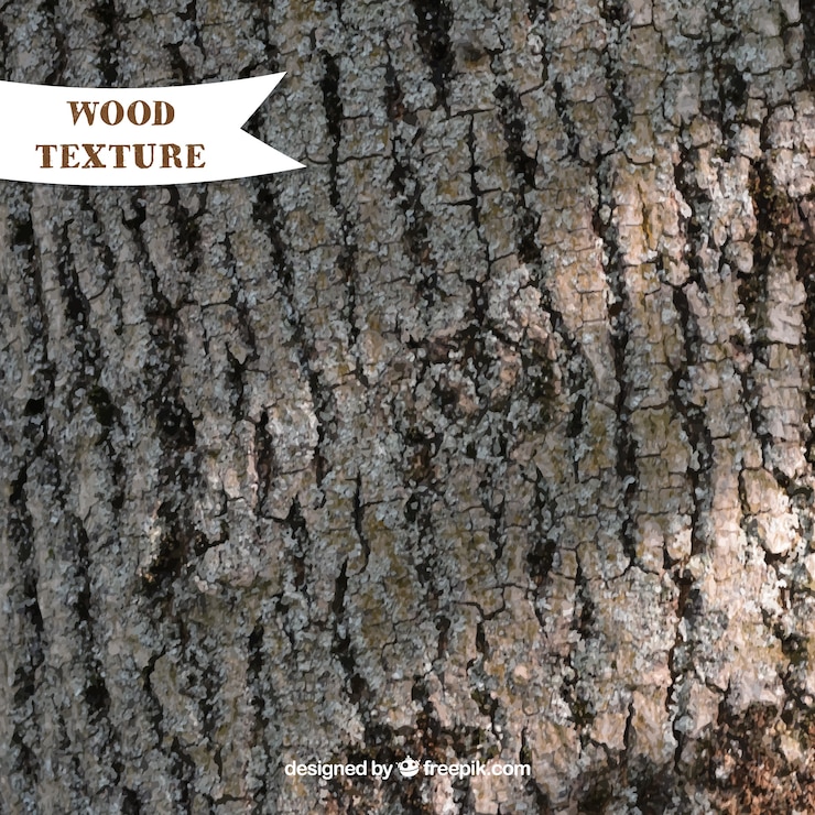 ฟรี Vector texture of old tree trunk