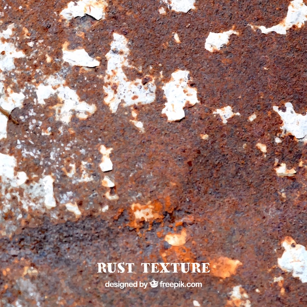 Free Vector texture of a rusty wall, realistic style