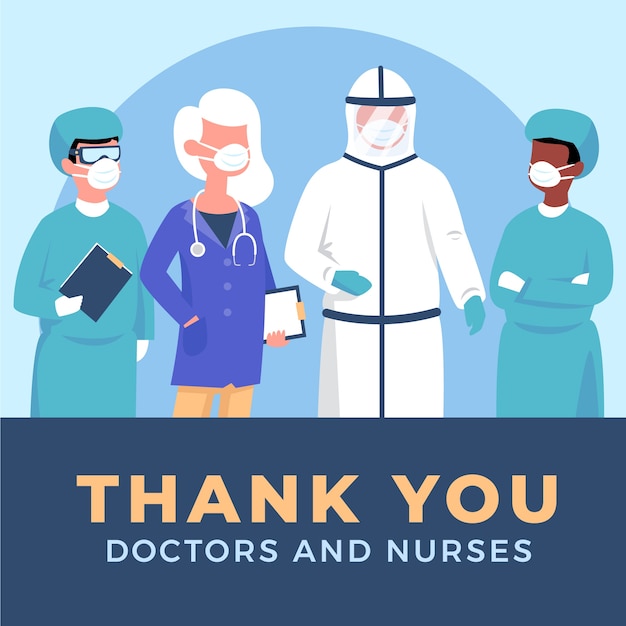 Thank you doctors and nurses