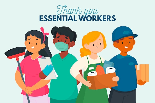 Thank you essential workers