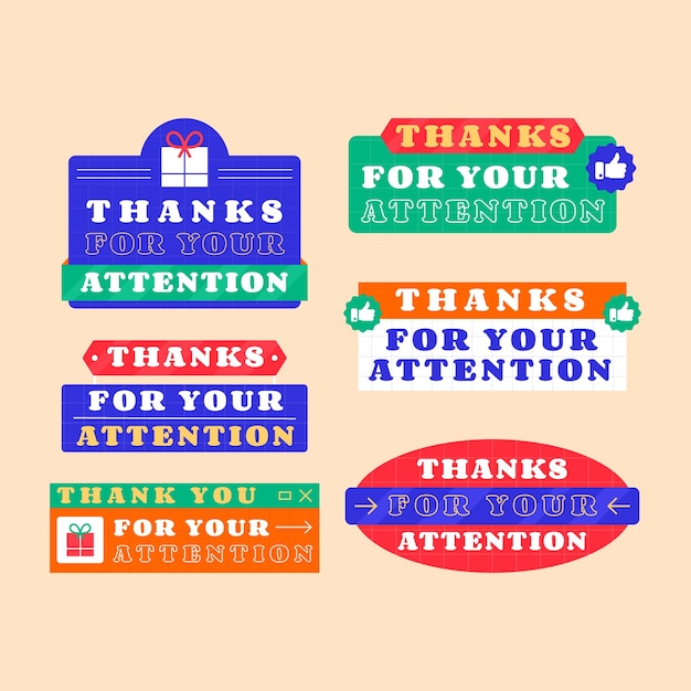 Thank You Stickers :: Behance