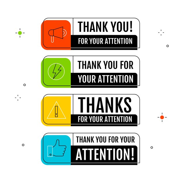 Thank you for your attention sign deesign