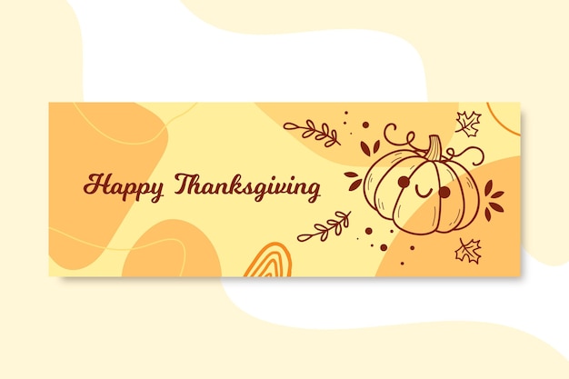 Thanksgiving facebook cover