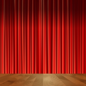 Theater curtains background