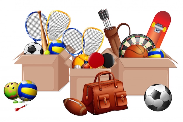 Sports Equipment PNG, Vector, PSD, and Clipart With Transparent Background  for Free Download
