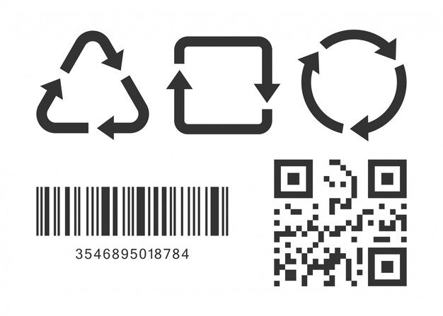 バーコード 画像 無料のベクター ストックフォト Psd