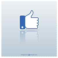 Free vector thumb up icon