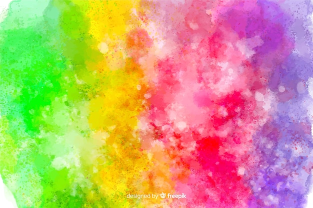 Tie-dye風格的彩虹背景