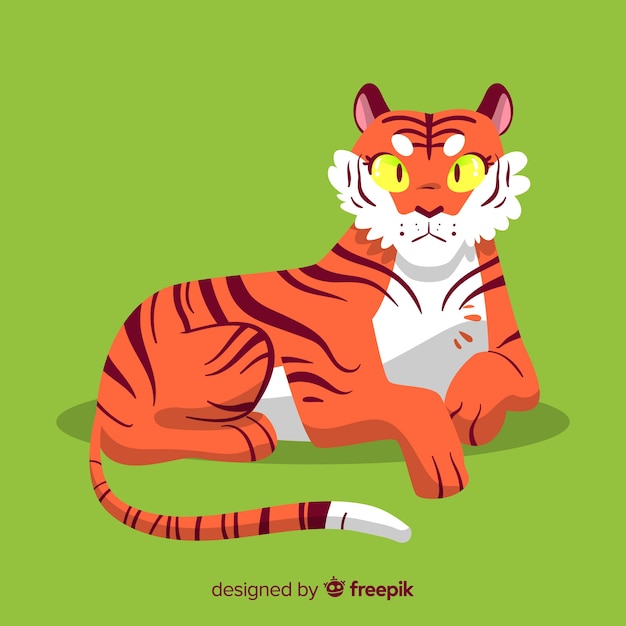 Фон тигра
