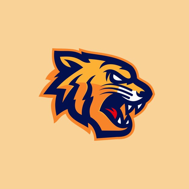 Download Vector Tiger Mascot Logo PSD - Free PSD Mockup Templates