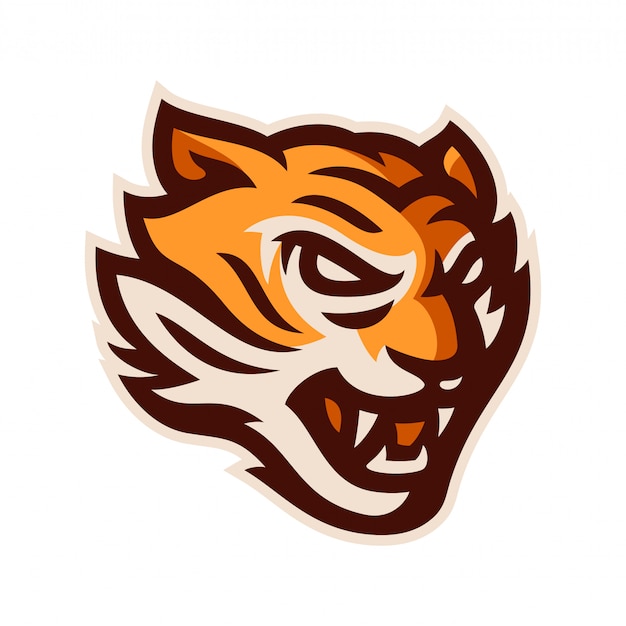 Download Free Tiger Head Logo Mascot Template Vector Illustration Premium Vector Use our free logo maker to create a logo and build your brand. Put your logo on business cards, promotional products, or your website for brand visibility.