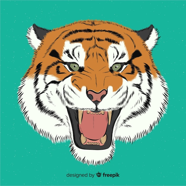 Голова тигра