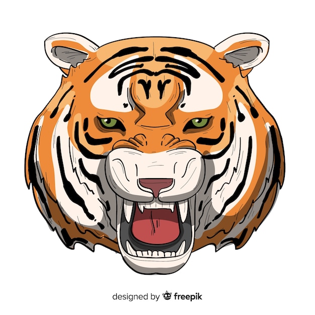 Голова тигра