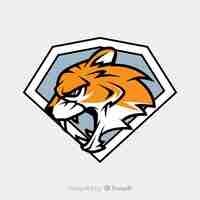 Free vector tiger logo